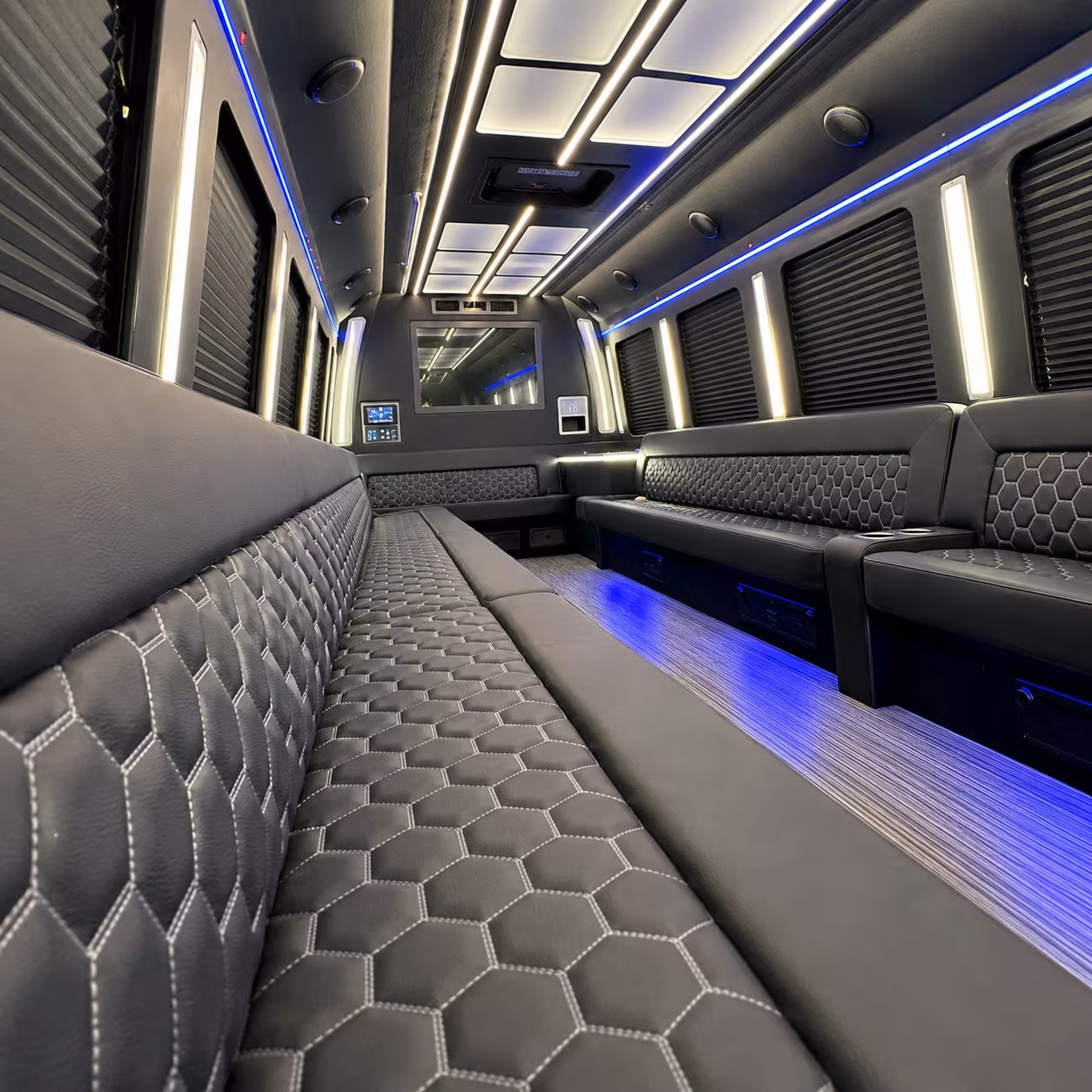 a party bus handles the ca 57 so your group doesn t have to