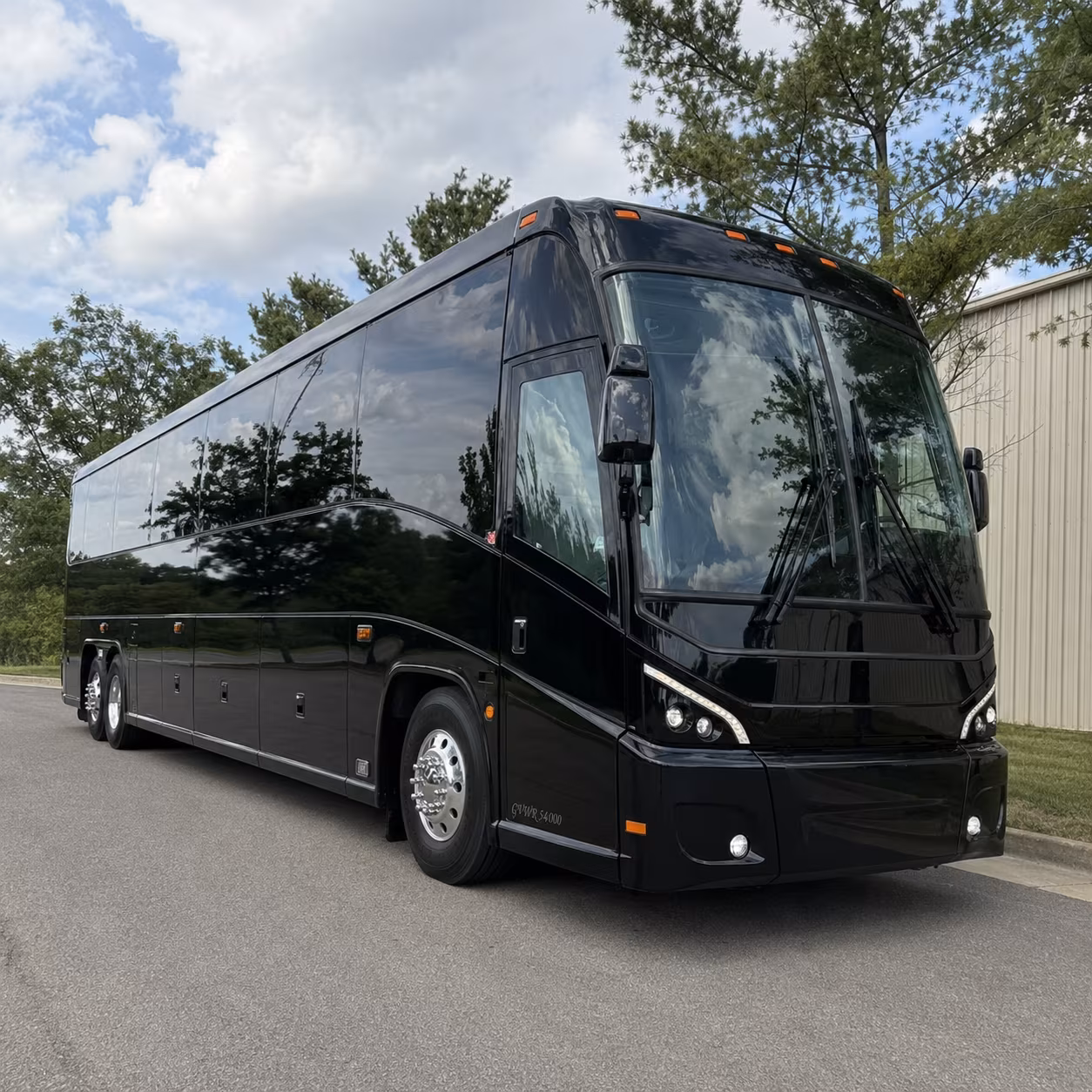 full size motorcoaches with the amenities your group wants for the long haul