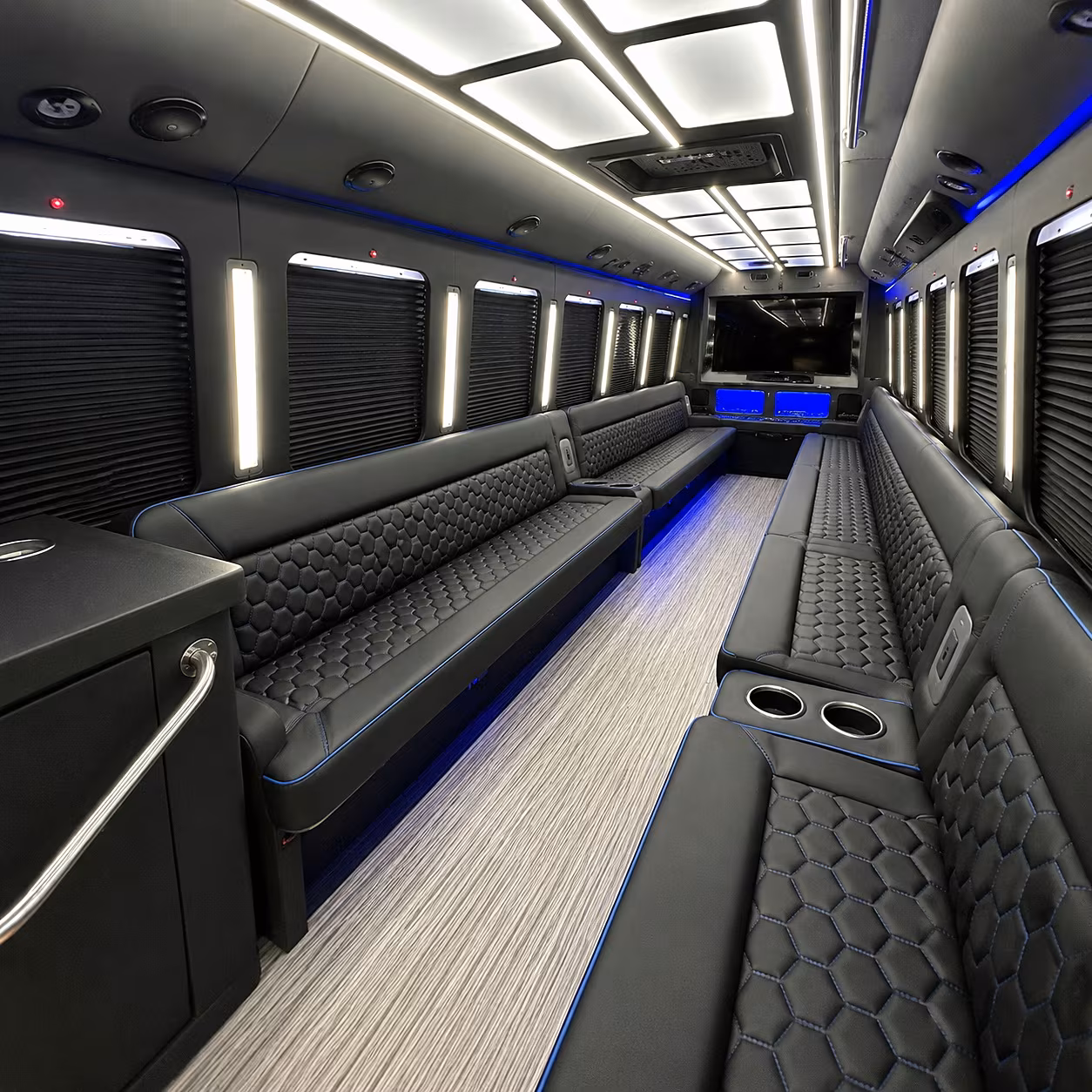 la habra party bus rentals inside