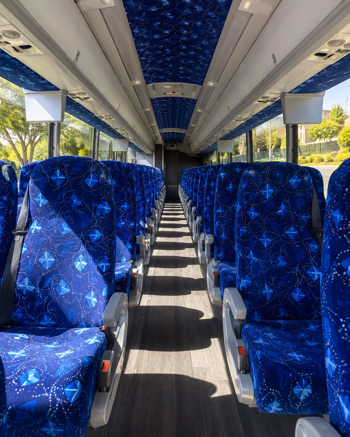 la habra sporting event transportation onboard seating
